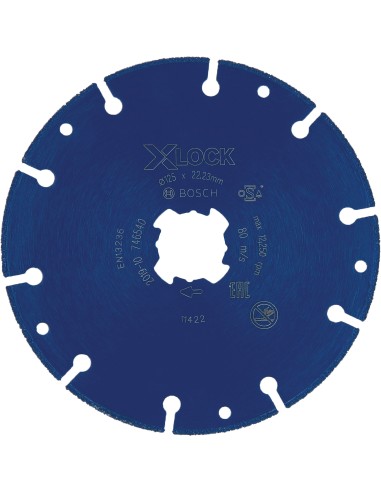 X-LOCK DISCO DIAMANTE METAL 125MM