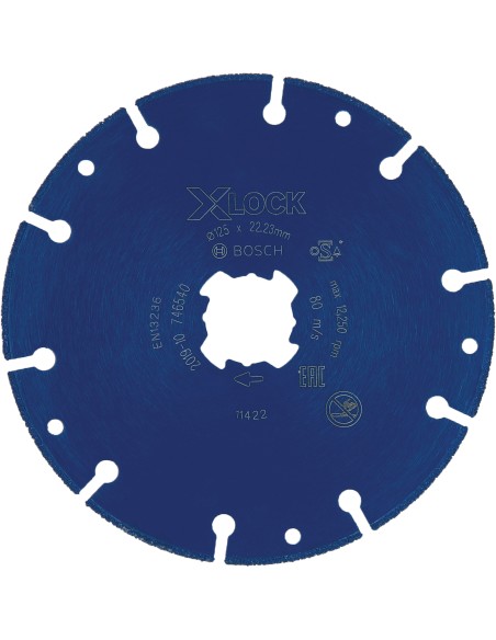 X-LOCK DISCO DIAMANTE METAL 125MM