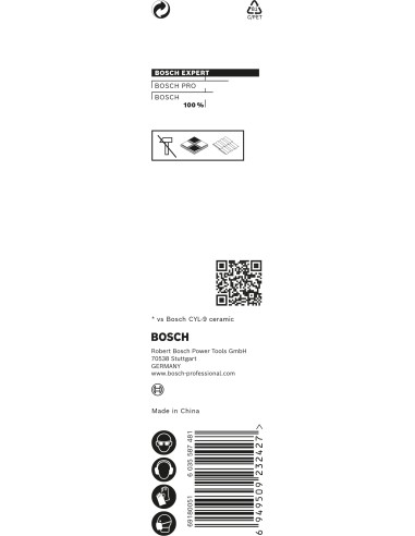 BROCA EXPERT HEX-9 HARD CERAMIC 6X90