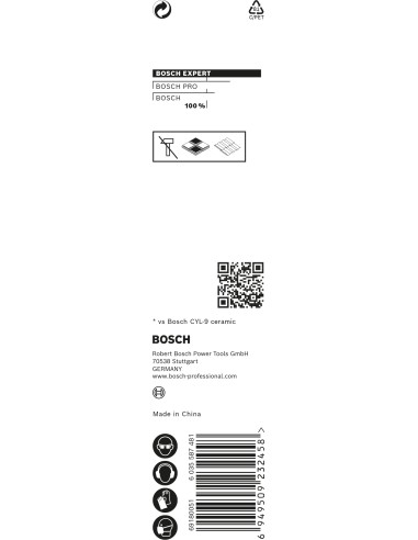 BROCA EXPERT HEX-9 HARDCERAMIC: 10 X 90