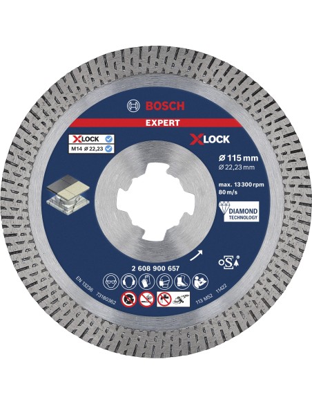 DISCO X-LOCK BEST HARD CERAMIC 115X1,4X10MM
