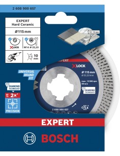 DISCO X-LOCK BEST HARD CERAMIC 115X1,4X10MM 2