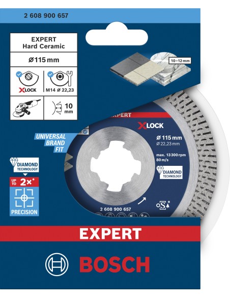 DISCO X-LOCK BEST HARD CERAMIC 115X1,4X10MM