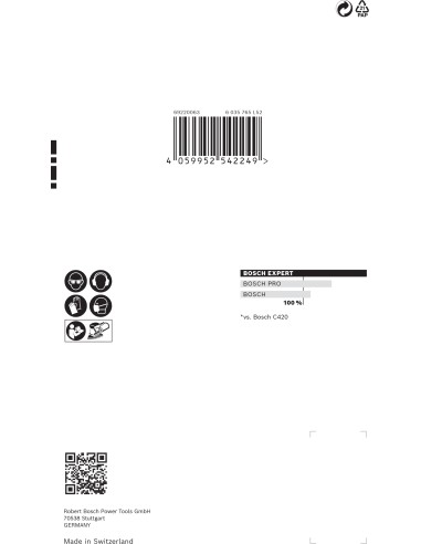 LIJA MULTILIJADORA C470: 102X62 93MM P40 (10UDS)
