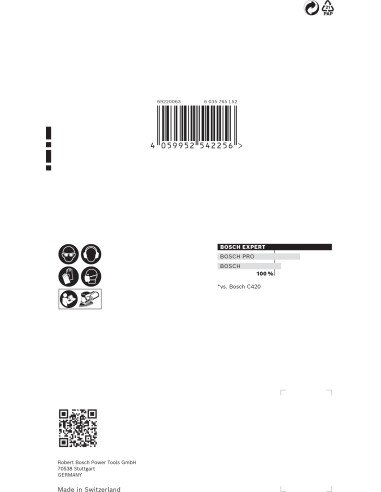 LIJA MULTILIJADORA MULTILIJADORA EXPERT C470: 102 X 62,93MM G80 X 10 UDS