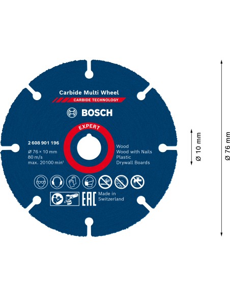 DISCO EXPERT MULTIMATERIAL 76X10