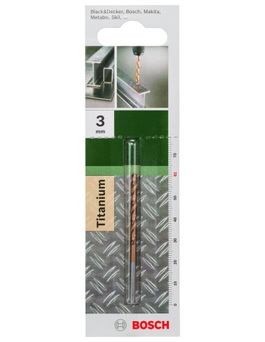 BROCA HSS-TIN: 3X33X61MM: DIY