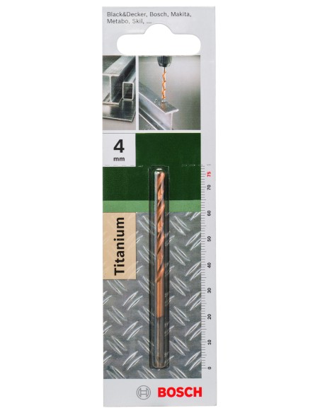 BROCA HSS-TIN: 4X43X75MM: DIY