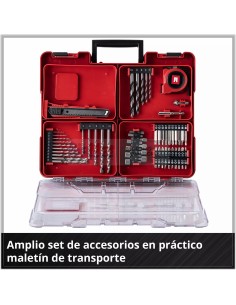 TALADRO SIN CABLE PERCUTOR TE-CD 18/40 LI-I MALETIN 64 + (1-2AH) 2