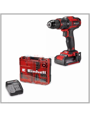 TALADRO SIN CABLE PERCUTOR TE-CD 18/40 LI-I MALETIN 64 + (1-2AH)