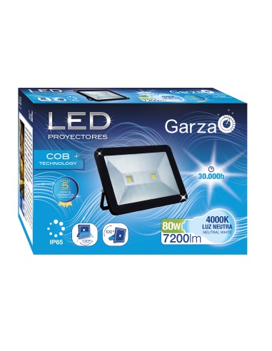 GZ LED FOCO EXT.PANT.COM.80W 7200LM 40K