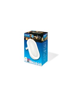 GZ PLAFON LED EXT.OVAL ã17 6W 460LM 40K