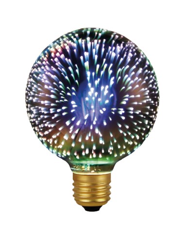 GZ LED COLOR 3D G125 4,5W E27 CAJA