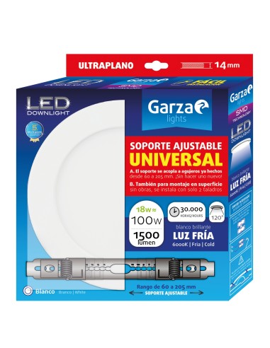 GZ LED DOW.CIRC AJ225 18W 1500LM 60K