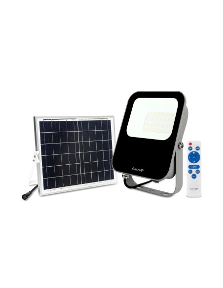 GZ LED FOCO EXT SOLAR 30W C/MANDO 65K