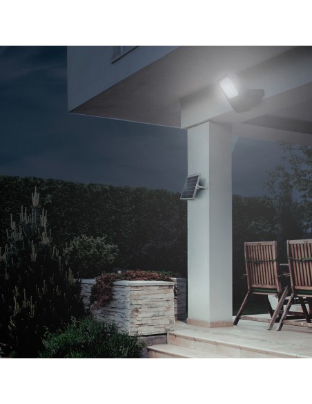 GZ LED FOCO EXT SOLAR 30W C/MANDO 65K