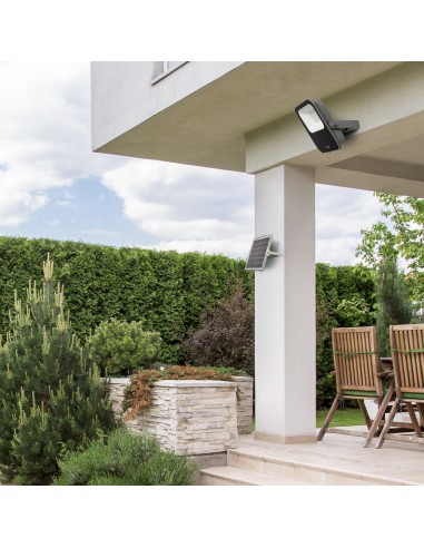 GZ LED FOCO EXT SOLAR 30W C/MANDO 65K