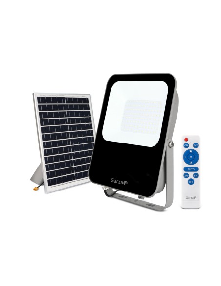 GZ LED FOCO EXT SOLAR 60W C/MANDO 65K