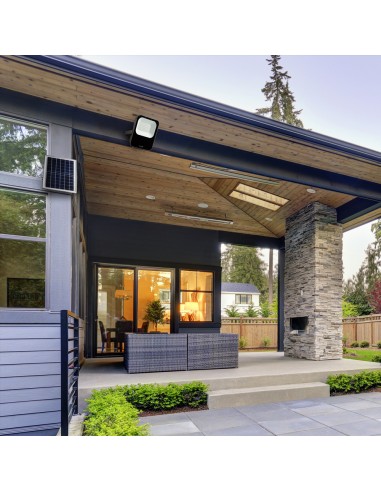 GZ LED FOCO EXT SOLAR 60W C/MANDO 65K