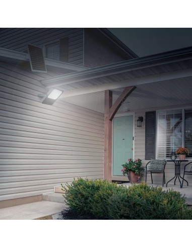 GZ LED FOCO EXT SOLAR 120W C/MANDO 65K