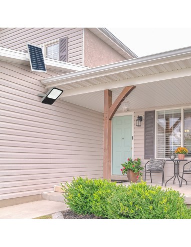 GZ LED FOCO EXT SOLAR 120W C/MANDO 65K