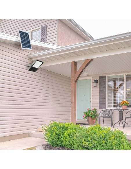 GZ LED FOCO EXT SOLAR 120W C/MANDO 65K