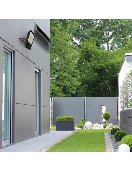 GZ LED FOCO EXT SOLAR 200W C/MANDO 65K