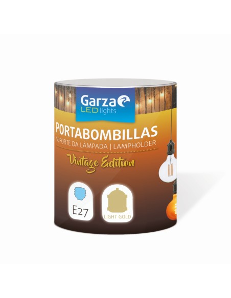 GZ CABLE PENDANT E27 1M LIGHT GOLD