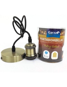 GZ CABLE PENDANT E27 1M LIGHT GOLD 2