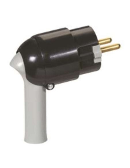 CLAVIJA 2P+T 10/16 A FACIL EXTRACCION, NEGRA