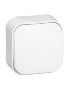 PULSADOR 6A BLANCO IP21