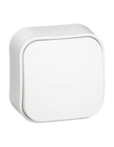 PULSADOR 6A BLANCO IP21