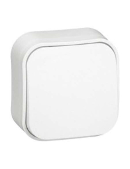 PULSADOR 6A BLANCO IP21