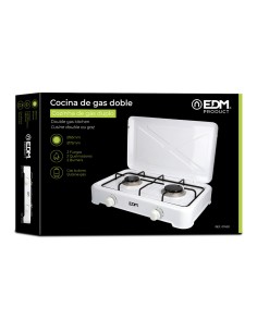 COCINA DE GAS ESMALTADA 2 FUEGOS EDM 2