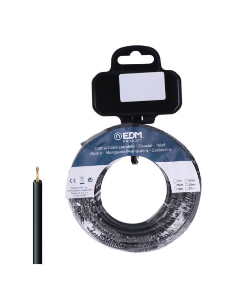 MANGUERA ELECTRICA LIBRE HALOGENOS 1,5 NEGRA R25