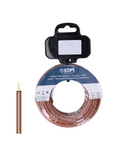 MANGUERA ELECTRICA LIBRE HALOGENOS 1,5 MARRON R25