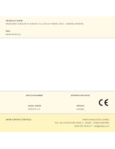 MANGUERA ELECTRICA ACRILICA 1KW NEGRA 3X2,5 2