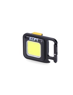 LINTERNA LLAVERO MULTIFUNCIONAL COB 6 W, MEDIDA 45 X 21,5 X 62 MM EDM