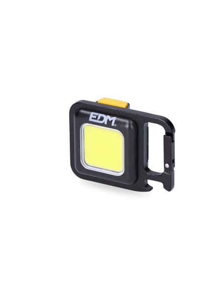 LINTERNA LLAVERO MULTIFUNCIONAL COB 6 W, MEDIDA 45 X 21,5 X 62 MM EDM