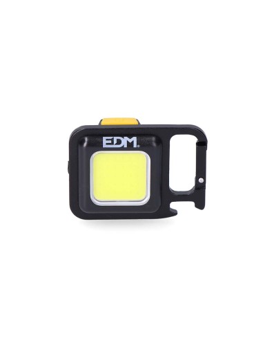 LINTERNA LLAVERO MULTIFUNCIONAL COB 6 W, MEDIDA 45 X 21,5 X 62 MM EDM