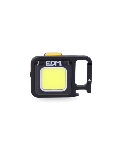 LINTERNA LLAVERO MULTIFUNCIONAL COB 6 W, MEDIDA 45 X 21,5 X 62 MM EDM