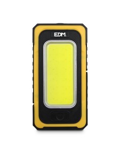 LINTERNA LED SOLAR RECARGABLE CON GANCHO E IMAN COB 10W 750LM EDM 2