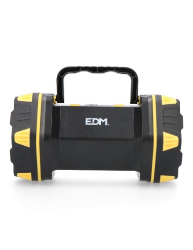 LINTERNA DE MANO CON LED FRONTAL 400LM + LATERAL 200LM EDM