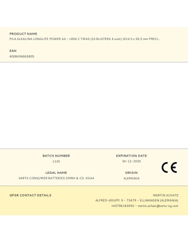 PILAS ALCALINAS R-20 KODAK