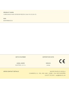 CORRUGADO PARA INTERIOR MEDIDA 13MM M-20 10M CE EDM 2