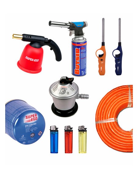 KIT REGULADOR DE GAS + MANGUERA EDRAGAS