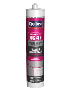 SINTEX AC-47 CARTUCHO 300 ML BLANCO NITIDO