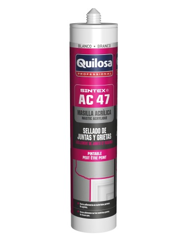 SINTEX AC-47 CARTUCHO 300 ML BLANCO NITIDO