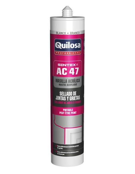 SINTEX AC-47 CARTUCHO 300 ML BLANCO NITIDO