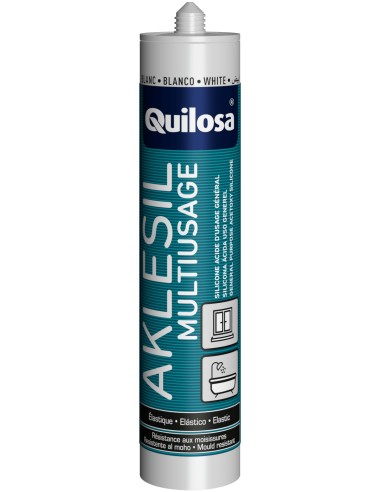 AKLESIL SILICONA CARTUCHO 280 ML BLANCO